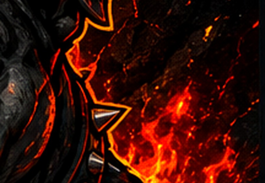 Fire-lit Bulldog mascot energy background